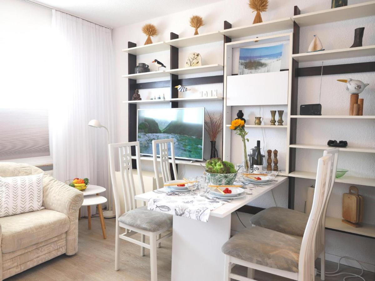 Einfaches 2-Zimmer-Appartement Mit Balkon. Westerland Exteriér fotografie